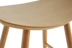 Miliboo Chaise Design|Chaise En Bois-Tabouret bas bois clair H46.5 DEMORY