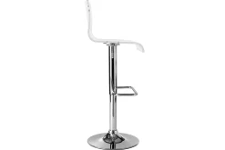 Miliboo Tabouret De Bar-Tabouret de bar design en plexiglas transparent (lot de 2) SATURNE