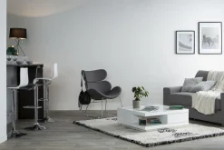 Miliboo Tabouret De Bar-Tabouret de bar design en plexiglas transparent (lot de 2) SATURNE