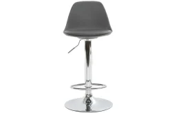 Miliboo Tabouret De Bar-Tabouret de bar design gris (lot de 2) STEEVY