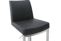 Miliboo Tabouret De Bar-Tabouret de bar design noir KYLE