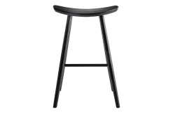 Miliboo Tabouret De Bar-Tabouret de bar design noir 72 cm DEMORY