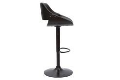 Miliboo Tabouret De Bar-Tabouret de bar design noir réglable pivotant 360° CLASH