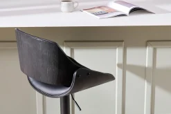 Miliboo Tabouret De Bar-Tabouret de bar design noir réglable pivotant 360° CLASH