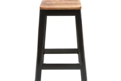 Miliboo Tabouret De Bar-Tabouret de bar industriel noir 65 cm NICK