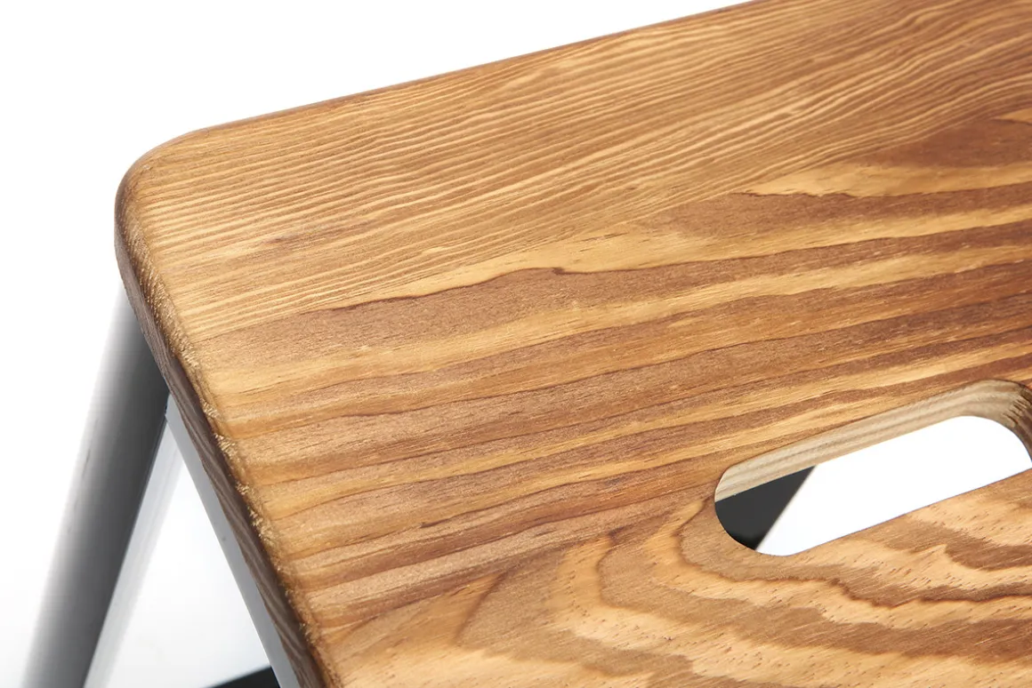 Miliboo Tabouret De Bar-Tabouret de bar industriel noir 65 cm NICK