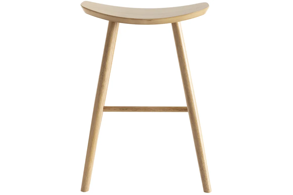 Miliboo Tabouret De Bar-Tabourets de bar bois clair H65 cm (lot de 2) DEMORY