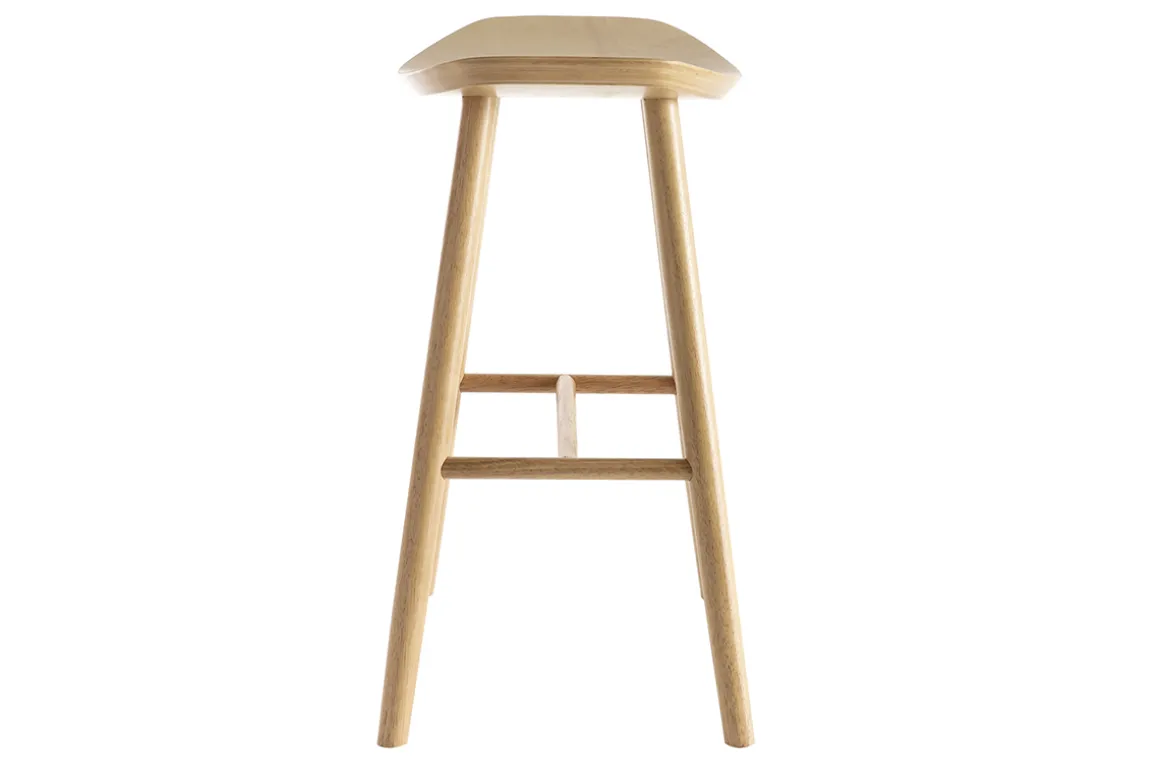 Miliboo Tabouret De Bar-Tabourets de bar bois clair H65 cm (lot de 2) DEMORY