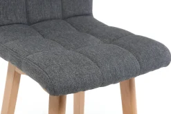 Miliboo Tabouret De Bar-Tabourets de bar bois et gris foncé H65 cm (lot de 2) KLARIS