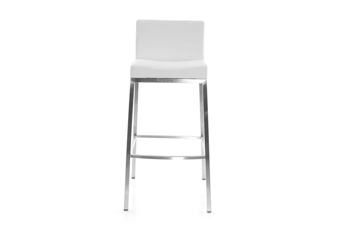 Miliboo Tabouret De Bar-Tabourets de bar design blancs 76 cm EPSILON (lot de 2)