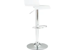Miliboo Tabouret De Bar-Tabourets de bar design blancs et acier chromé (lot de 2) SURF V2