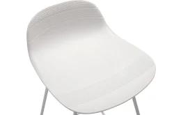 Miliboo Tabouret De Bar-Tabourets de bar design blancs H65 cm (lot de 2) ELLA