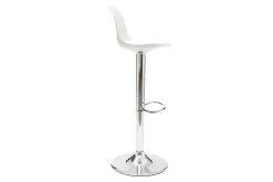 Miliboo Tabouret De Bar-Tabourets de bar design blancs (lot de 2) STEEVY