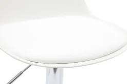 Miliboo Tabouret De Bar-Tabourets de bar design blancs (lot de 2) STEEVY
