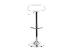 Miliboo Tabouret De Bar-Tabourets de bar design blanc (lot de 2) PHENIX