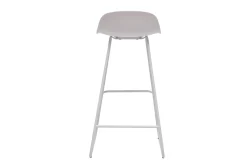 Miliboo Tabouret De Bar-Tabourets de bar design blancs H70 cm (lot de 2) ELLA