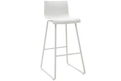 Miliboo Tabouret De Bar-Tabourets de bar design blanc 76 cm (lot de 2) ONA