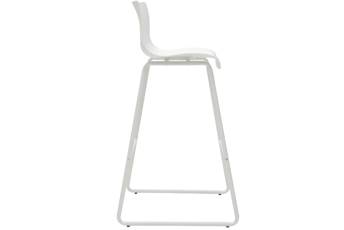 Miliboo Tabouret De Bar-Tabourets de bar design blanc 76 cm (lot de 2) ONA