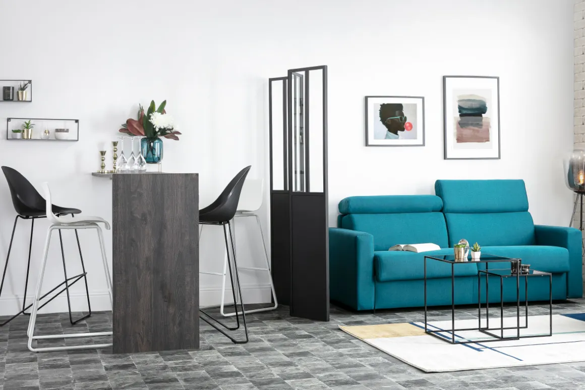 Miliboo Tabouret De Bar-Tabourets de bar design blanc 76 cm (lot de 2) ONA