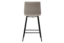 Miliboo Tabouret De Bar-Tabourets de bar design en velours taupe H65 cm (lot de 2) MAXWELL