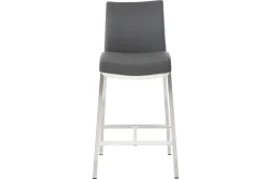 Miliboo Tabouret De Bar-Tabourets de bar design gris foncé H70 cm (lot de 2) OLLY