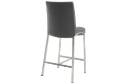 Miliboo Tabouret De Bar-Tabourets de bar design gris foncé H70 cm (lot de 2) OLLY