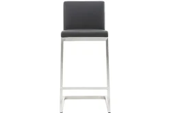 Miliboo Tabouret De Bar-Tabourets de bar design noirs avec pieds métal (lot de 2) STELLAR