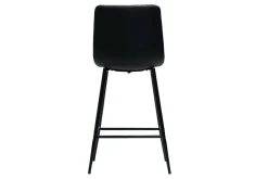 Miliboo Tabouret De Bar-Tabourets de bar design noirs H65 cm (lot de 2) MAXWELL