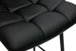 Miliboo Tabouret De Bar-Tabourets de bar design noirs H65 cm (lot de 2) MAXWELL