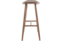 Miliboo Tabouret De Bar-Tabourets de bar design noyer H72 cm (lot de 2) DEMORY