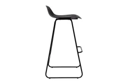 Miliboo Tabouret De Bar-Tabourets de bar design noirs H70 cm (lot de 2) ELLA