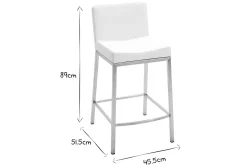 Miliboo Tabouret De Bar-Tabourets de bar design noirs H66 cm (lot de 2) EPSILON