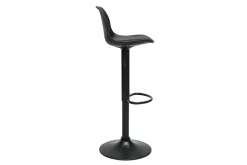 Miliboo Tabouret De Bar-Tabourets de bar design noirs (lot de 2) STEEVY