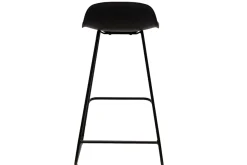 Miliboo Tabouret De Bar-Tabourets de bar design noirs H65 cm (lot de 2) ELLA