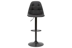 Miliboo Tabouret De Bar-Tabourets de bar design réglables noirs (lot de 2) COX