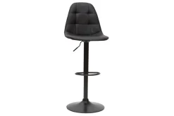 Miliboo Tabouret De Bar-Tabourets de bar design réglables noirs (lot de 2) COX