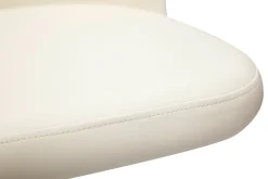 Miliboo Tabouret De Bar-Tabourets de bar design réglables blancs (lot de 2) MONTI