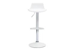 Miliboo Tabouret De Bar-Tabourets de bar design réglables blancs 360° (lot de 2) KRONOS