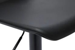 Miliboo Tabouret De Bar-Tabourets de bar design réglables noirs 360° (lot de 2) KRONOS