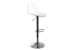 Miliboo Tabouret De Bar-Tabourets de bar design réglables transparents (lot de 2) GALILEO