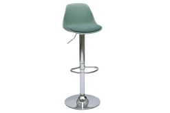 Miliboo Tabouret De Bar-Tabourets de bar design vert de gris (lot de 2) STEEVY
