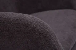 Miliboo Tabouret De Bar-Tabourets de bar effet velours gris foncé H65 cm (lot de 2) AMIKA