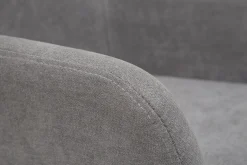 Miliboo Tabouret De Bar-Tabourets de bar en tissu effet velours gris H65 cm (lot de 2) AMIKA