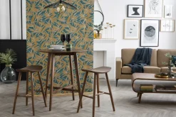 Miliboo Tabouret De Bar-Tabourets de bar noyer H65 cm (lot de 2) DEMORY