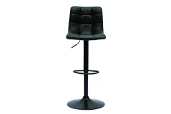 Miliboo Tabouret De Bar-Tabourets de bar réglables design noirs (lot de 2) MAXWELL