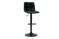 Miliboo Tabouret De Bar-Tabourets de bar réglables design noirs (lot de 2) MAXWELL