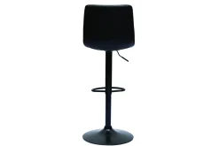 Miliboo Tabouret De Bar-Tabourets de bar réglables design noirs (lot de 2) MAXWELL
