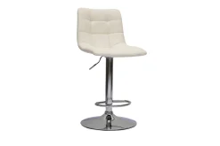 Miliboo Tabouret De Bar-Tabourets de bar réglables design blancs (lot de 2) MAXWELL