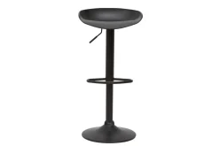 Miliboo Tabouret De Bar-Tabourets de bar réglables design noirs H65 cm (lot de 2) PEBBLE