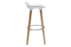 Miliboo Tabouret De Bar-Tabourets de bar scandinaves blancs (lot de 2) GILDA